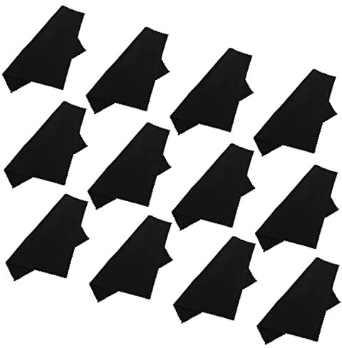 SEWOART 50pièces Chiffon Pour Lunettes Microfibre Lot Pour Nettoyer Les Vitres Et Écrans Sans Traces Transportable Et Réutilisable