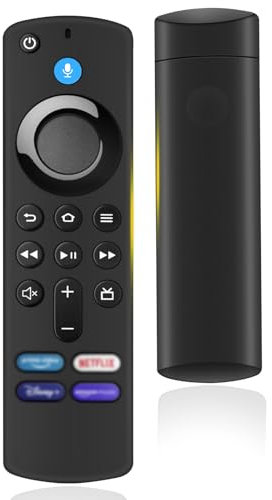 Mando a distancia de repuesto por voz (3 Gen), mando a distancia inteligente Bluetooth, apto para Smart TV Stick/Cube/Lite/2 Gen/3 Gen/4K/4K MAX