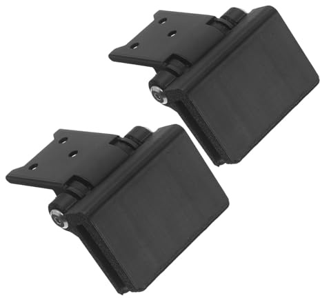 SHINEOFI 2 Piezas Bisagra para Tapa Antipolvo de Tocadiscos Accesorio Duradero para Protección de Vinilos y Mantenimiento de Reproductores de Discos