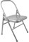 Yoga-Mad Reinforced Folding verstärkter klappbarer Yoga-Stuhl – Silber, zutreffend