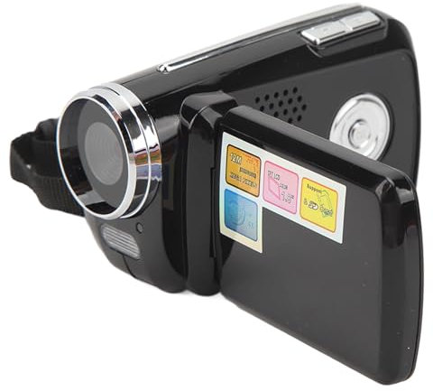 Bewinner 720P Digital Camera Recorder, 1.8in IPS Touch Screen DV Recorder, 4x Digital Zoom Handheld Digital Video Camera Camcorder