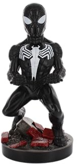 Cableguys Marvel Symbiote Spider-Man Controller Halter & Handy Ständer - Gaming Zubehör für Schreibtisch-Setup, Ständer Kompatibel mit Xbox-, PlayStation- & den meisten Standard-Controllern