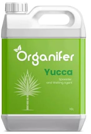Agent Mouillant Yucca - Agent Mouillant - (10 L - 100 000 M2) - Engrais Liquide - Optimise La Rétention D'Humidité Des Plantes - Efficacité De L'Eau Et Résistance À La Sécheresse - Organifer