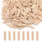 Holzdübel 6mm 300 Stück Dübel Holz Holzübelstifte Rillendübel Runde für Handwerker Handwerklichen Möbelholzdübel für Möbel Bastelprojekt