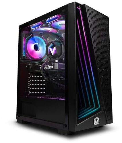 Vibox IV-592 Gaming PC • AMD Ryzen 7 5700X 8-Kern • AMD Radeon RX 9060 XT 8GB • 16GB RAM • 1TB SSD • Windows 11 • WLAN
