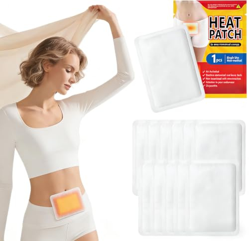 Patch Chauffant,12 Patch Règles Douloureuses,Douleurs Menstruelles,Patchs Soulagement Menstruel,Coussinets Chauffants pour Soulager