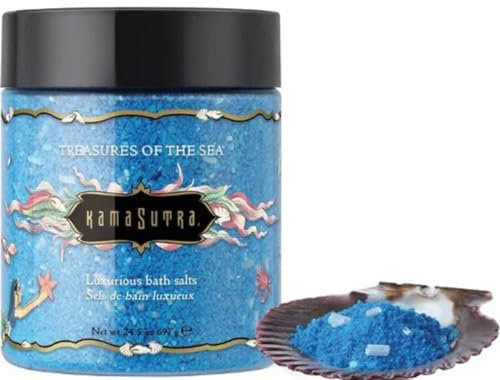 Kama Sutra Treasures of the Sea Ocean Blu 24.5 oz with Skin Softening and Nourishing Minerals