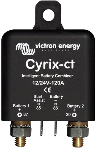 Victron Energy Cyrix-ct 12/24-Volt 120 amp Intelligent Battery Combiner