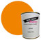 BOX DECO COULEURS Peinture bois intérieur extérieur à base d'acrylique aspect velours-satin Aqua Bois - 750ml, Orange Abricot