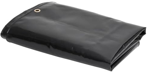 vidaXL Lona Cubierta de Camping Mobiliarios de Jardín Patio Terraza Balcón Remolque Abierto Multifuncional Alta Resistencia 650 g/m² 3,5x2,5 m Negro