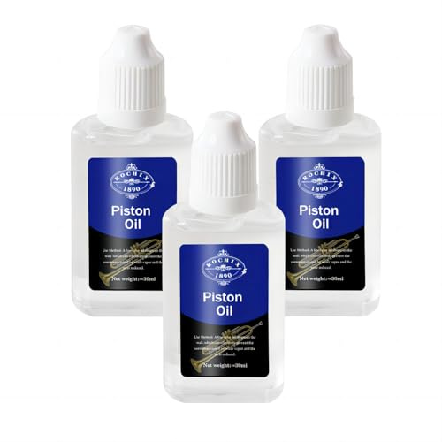 3 pcs Valve Oil Regular Synthetic Piston Valve Oil for Trumpet,Horn,Brass Instruments,1.02 fl.oz/30ml/pcs