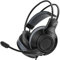 NITHO Atlas Casque Gaming pour PS4/PS5/Xbox One/Xbox Series XS/PC/Mobile, Casque Filaire avec Microphone Pliable, Haut-parleurs de 50mm, Cable de 3.5mm - Noir, Adaptateur PC Inclus