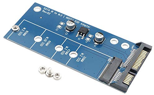 Pxyelec M.2 (NGFF) SSD to AD905A SATA III 3 Adapter Hard Disk Drive Converter Card