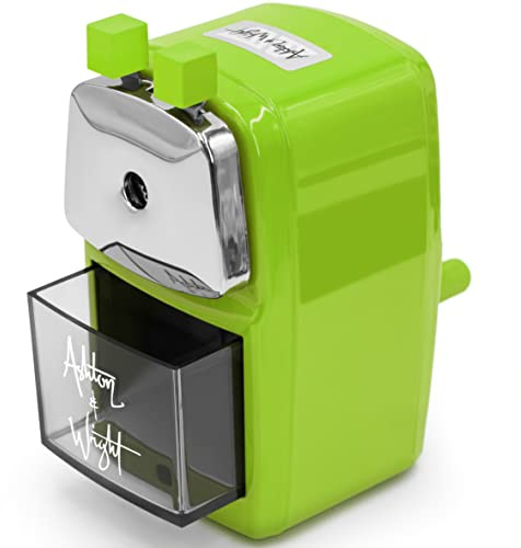 Ashton and Wright - Mechanical Desktop Pencil Sharpener - Lime Green