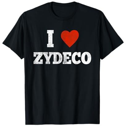 I Love Zydeco T-Shirt