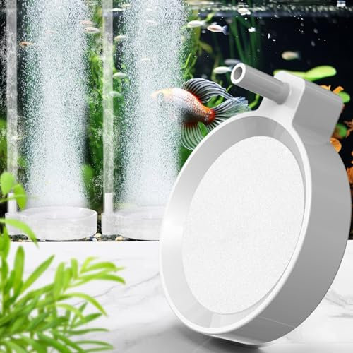 Forever Speed Luftstein 80mm, Ultra Silent Nano Aquarium Sprudelstein, Luftausströmer für Zuhause Fischmarkt, Mehr Sauerstoffhaltiger Bereich