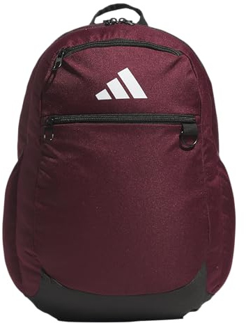 adidas Striker Team Sports Backpack for Soccer and More, Workout Bag for Men and Women, Maroon/3.0 (36l), One Size, Striker Team Sports Backpack for Soccer and More, Workout Bag for Men and Women