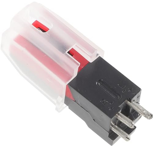 VICASKY Plattenspieler-stylus-nadel Plattenspieler-tonabnehmer Kunststoff-ersatz Abs-aluminium Kein Werkzeug Erforderlich Kristall-sound