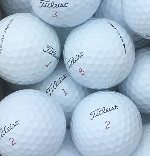 24 Titleist Pro V1x Golf Balls - Pearl / Grade A - from Ace Golf Balls