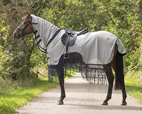 Manta Mosca Caballo con Flecos QHP