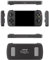 MOLVUS RG405M Console di Gioco Arcade Portatile Android 12 Lega di Alluminio con 10000 Giochi Classici, Console di Gioco retrò 256G, 4 Pollici - Nero