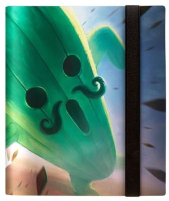 Ultra PRO - Final Fantasy x Universes Beyond Jumbo Cactuar - Carpeta profesional de 4 bolsillos para Magic: The Gathering | Álbum de coleccionista de tarjetas TCG, carpeta MTG, carpeta de tarjetas
