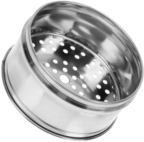 Healvian Steaming Basket Steamer Tray Stainless Steel Multi-purpose Not Easy to Crack and Deform Silver for Cooking Food Steam Dumpling Steamer Insert for Pot