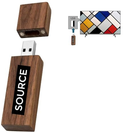Digital Hi-Definition USB TV Art - Modern and Abstract Paintings by Henri Rousseau, Edward Hopper, Juan Gris, Kandinsky, Valentin Serov, and More