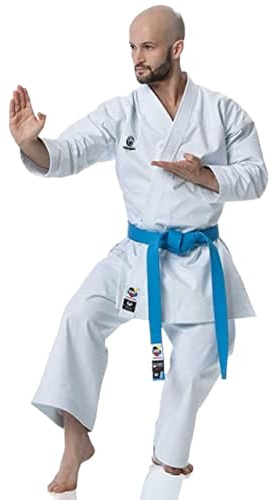 Tokaido Kata Master Athletic Traje de Karate, Unisex – Adultos, Blanco, 195 (6.5)