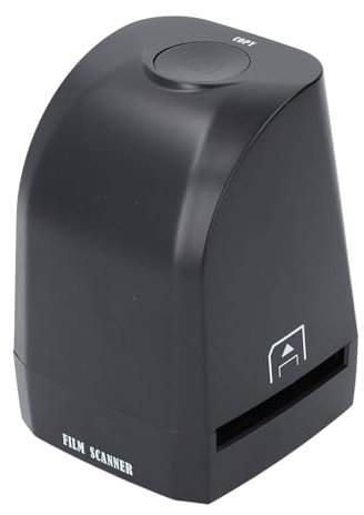 Scanner de Film 8 MP, Appareil de Numérisation de Film USB Portable Convertit Les Films Négatifs Couleur 35 Mm 135 Mm, Diapositives Noires et Blanches en Photos Numériques JPG