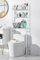 RayLove Stainless Steel Shelf on Washing Machine with 3 Shelves, 26.7 x 9.8 x 63in, Waterproof Organiser Shelf, Height Adjustable Legs