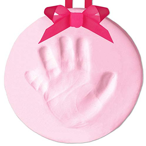 Pearhead 50026 babytryck handavtryck eller fotavtryck minnessak ornament, vit