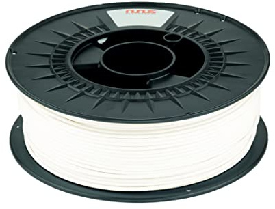 NuNus ASA Filament Hitzebeständig Filament 1KG ASA 1,75mm Filament für 3D Drucker Material UV-Beständig Weiß
