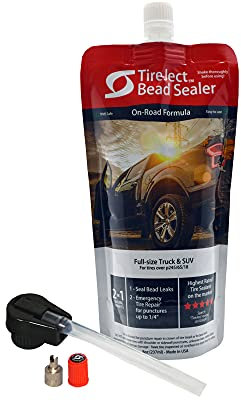 Dresmannst TireJect Auto-Reifendichtmittel für Reifen, Reparatur-Set für Perlenlecks und Löcher