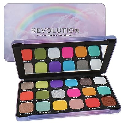 Makeup Revolution Eyeshadow Palette - Rainbow