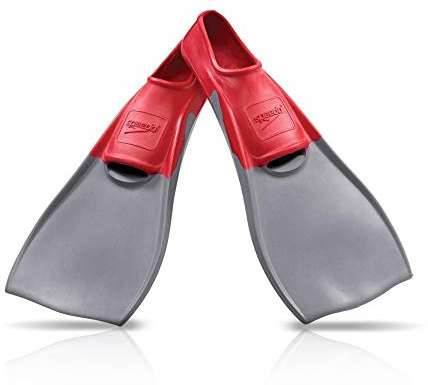 Speedo Unisex-Adult Swim Training Fins Rubber Long Blade
