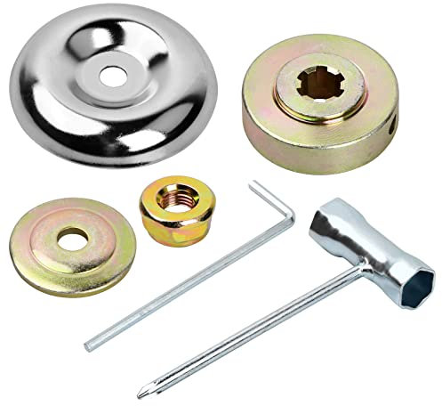 emperoch 6 Stück Ersatzteile für Motorsense Getriebe, Freischneider Zubehör, Rasenmäher Ersatzteile, Gartenmaschine Rasenmäher Zubehör