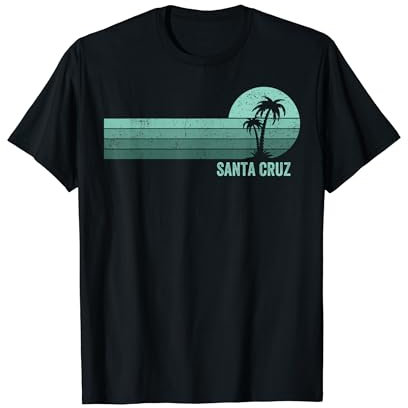 Santa Cruz CA, Kalifornien - Retro Surfer der 70er und 80er T-Shirt