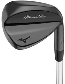 Mizuno Pro T1 Black Golf Wedge pour Hommes, ION Noir, 58 Degrees / 08 Bounce