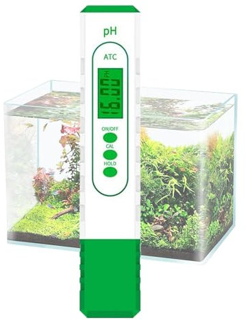 Generico Lettore per Acqua | Strumento per Piscine, Acquari e Vasche | Penna Impermeabile di Precisione per Controllo Acqua Domestica, Acquacoltura, Centri Benessere, Giardinaggio e Uso Quotidiano