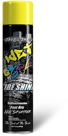Street Legal The Ultimate Wet Tire Shine 14oz Spray Can