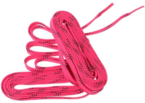 SKISUNO Cordones Cordones Encerados para Patines de Hockey sobre Hielo Elegantes para Deportes de Invierno para Hockey sobre Hielo