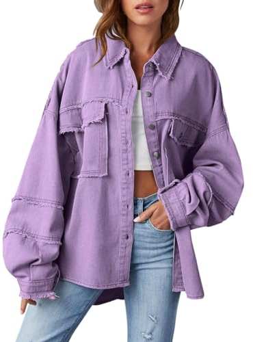 Giacca Jeans Donna Giubbino Jeans Donna Camicia In Nera Giubbotto Primaverile Primavera Di Oversize Blazer Denim Estivo Corta Piumino 100 Grammi Lungo Vestito Spolverino Maniche Pieghevoli Curvy Xs