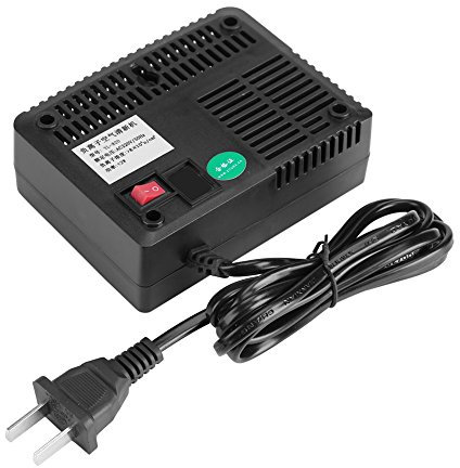 Generador de aniones - Negro Inteligente Ion Negativo Generador de aniones Sala Ionizador de Coche Purificador de Aire Alto Rendimiento