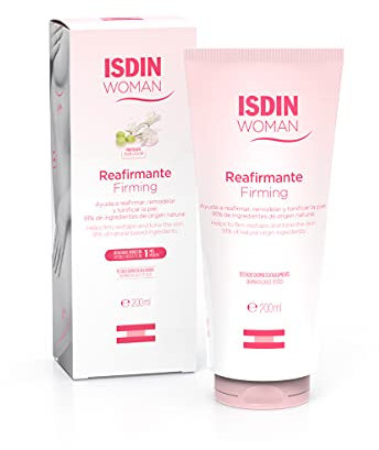 ISDIN Woman Reafirmante, Crema Corporal Reafirmante, Reafirma, Remodela y Tonifica la Piel, 200 ml