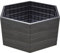 Garantia Ergo Hochbeet XL 75 Stone, inkl. Flora Wassersparsystem - Blumentopf, Hochbeete für Garten, Pflanzkübel Groß Außen, Blumenkasten, Blumentopf Hoch, Blumenkübel, Blumenkübel Outdoor