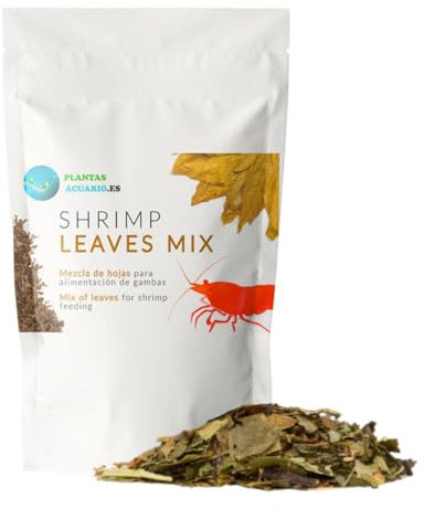 Mischung aus wohltuenden Blättern, Futter für Garnelen und Aquarien, 100 ml