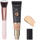 PHOERA CC Cream Foundation, PHOERA Full Coverage Foundation Farbkorrekturcreme, feuchtigkeitsspendendes Anti-Aging-Serum mit mattem, natürlichem, leichtem Finish (120 Nude)