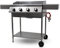 Gasgrill PremioGas XL III Starter – Premium BBQ Grillwagen aus Edelstahl mit 4X5kW Brenner – Made in Germany: 4-teiliger Grillrost, zwei Ablagen & Frontauszug der Fettschublade, Grillfläche: 71x45cm