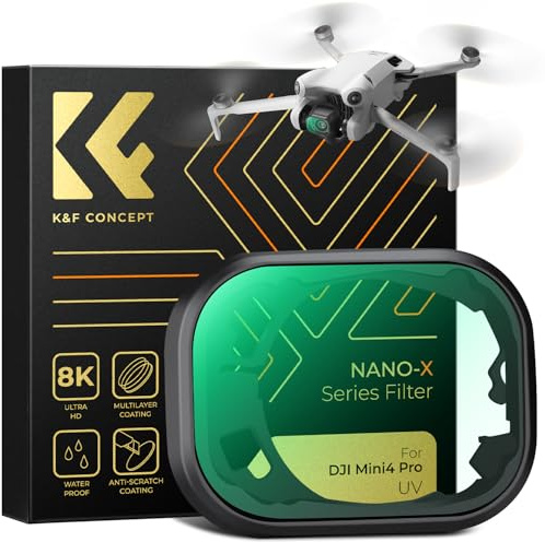 K&F Concept Mini 4 PRO UV-filter, UV-filter kompatibel med DJI MINI 4 PRO för 28 lager nanobeläggning